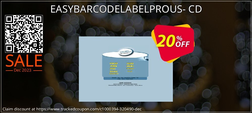 EASYBARCODELABELPROUS- CD coupon on World Backup Day sales