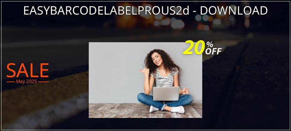 EASYBARCODELABELPROUS2d - DOWNLOAD coupon on April Fools' Day sales