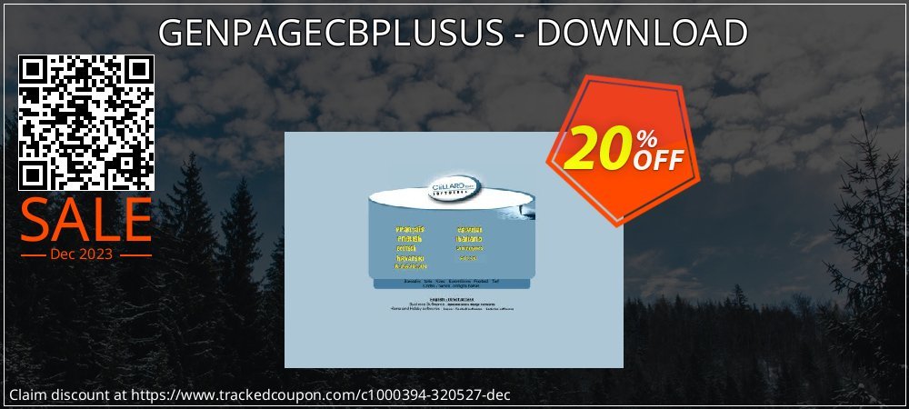 GENPAGECBPLUSUS - DOWNLOAD coupon on Working Day discount