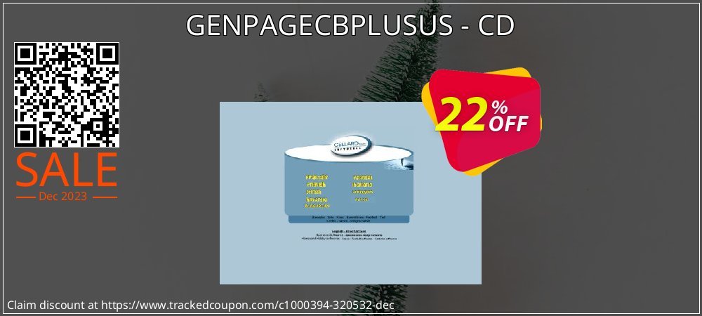 GENPAGECBPLUSUS - CD coupon on Working Day promotions