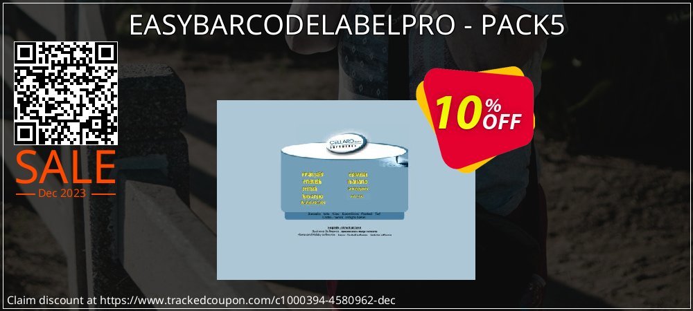 EASYBARCODELABELPRO - PACK5 coupon on Working Day sales
