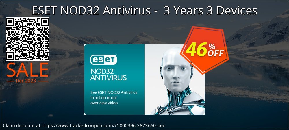 ESET NOD32 Antivirus -  3 Years 3 Devices coupon on National Walking Day promotions