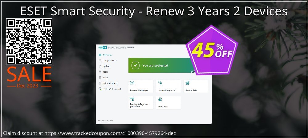 ESET Smart Security - Renew 3 Years 2 Devices coupon on April Fools' Day discount