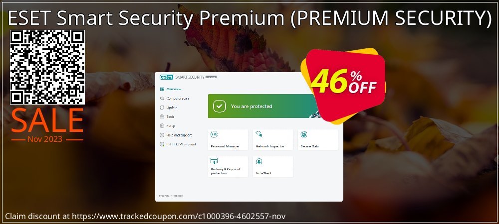 ESET Smart Security Premium - PREMIUM SECURITY  coupon on April Fools Day offering discount