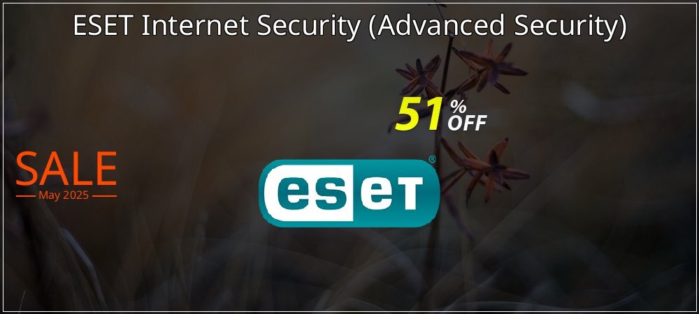 ESET Internet Security - Advanced Security  coupon on National Walking Day offer