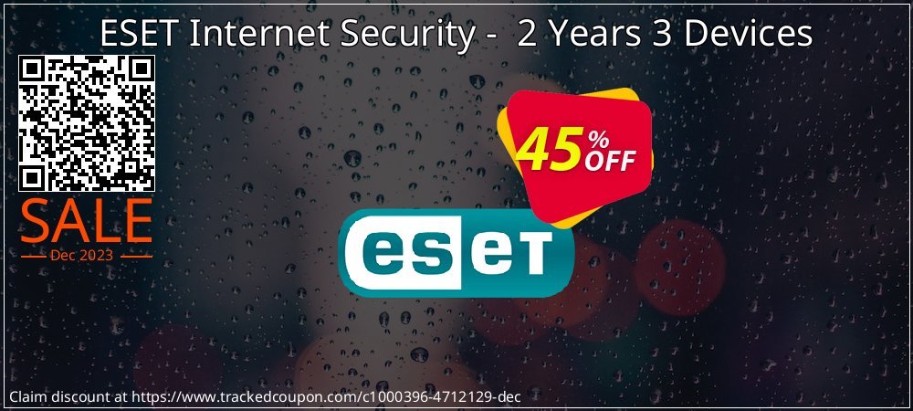 ESET Internet Security -  2 Years 3 Devices coupon on Tell a Lie Day offer