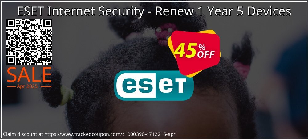 ESET Internet Security - Renew 1 Year 5 Devices coupon on National Loyalty Day sales