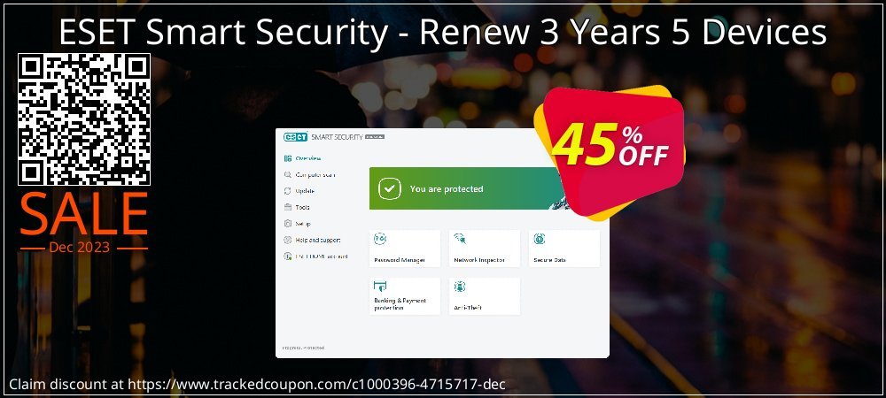 ESET Smart Security - Renew 3 Years 5 Devices coupon on April Fools' Day promotions