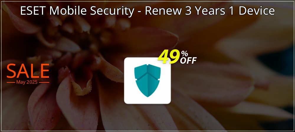 ESET Mobile Security - Renew 3 Years 1 Device coupon on World Backup Day deals