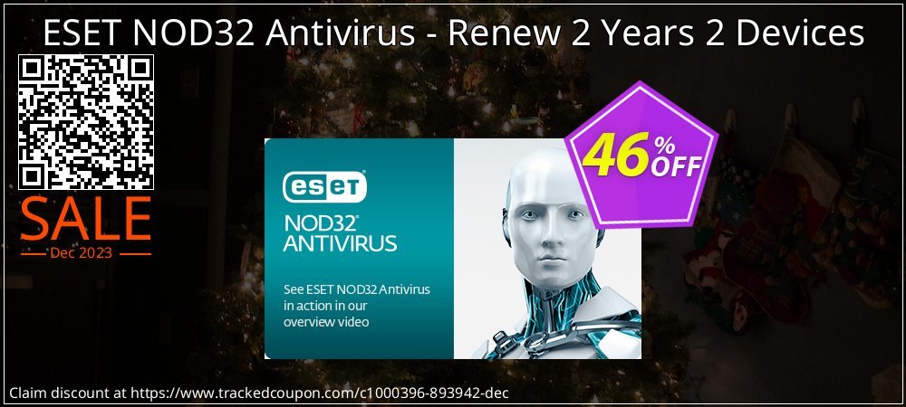 ESET NOD32 Antivirus - Renew 2 Years 2 Devices coupon on April Fools' Day offer