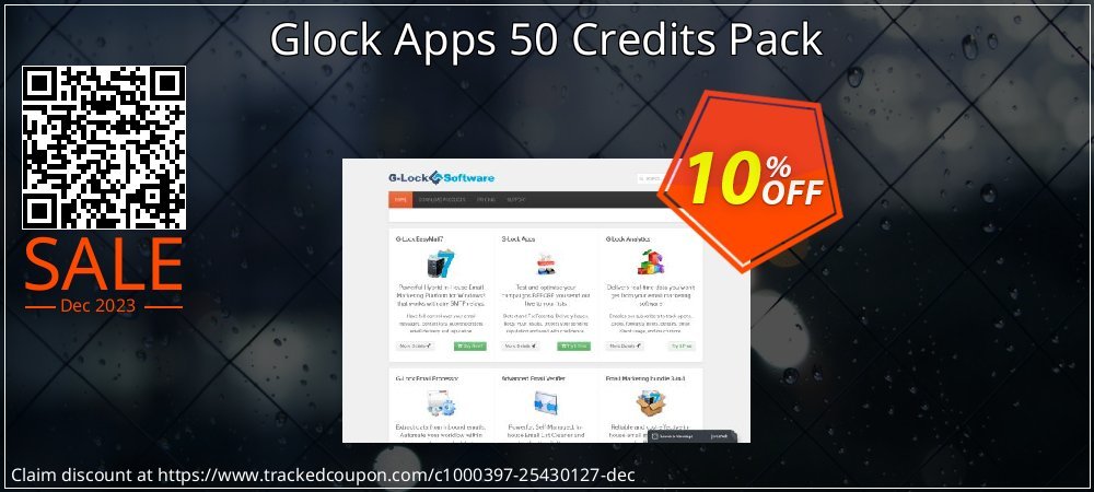 Glock Apps 50 Credits Pack coupon on April Fools' Day deals