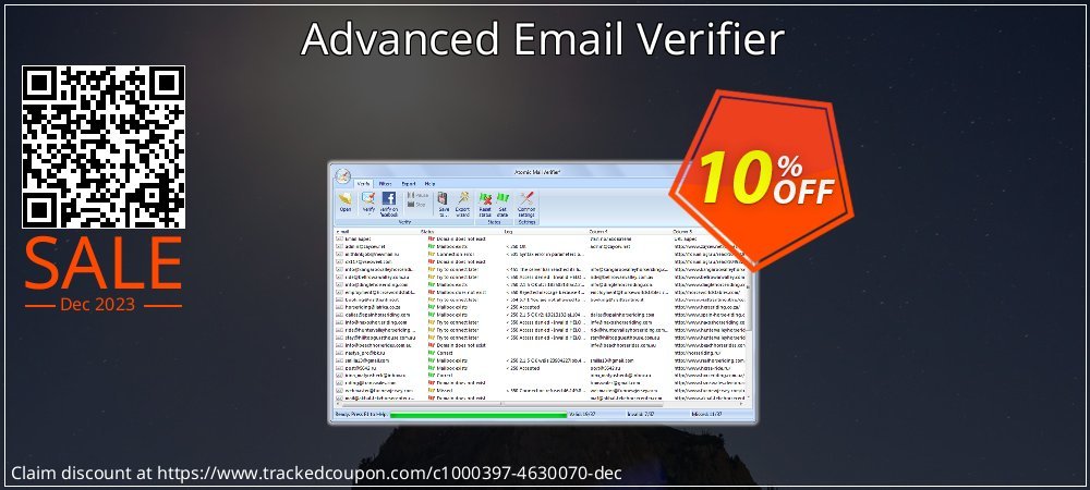 Advanced Email Verifier coupon on National Walking Day super sale
