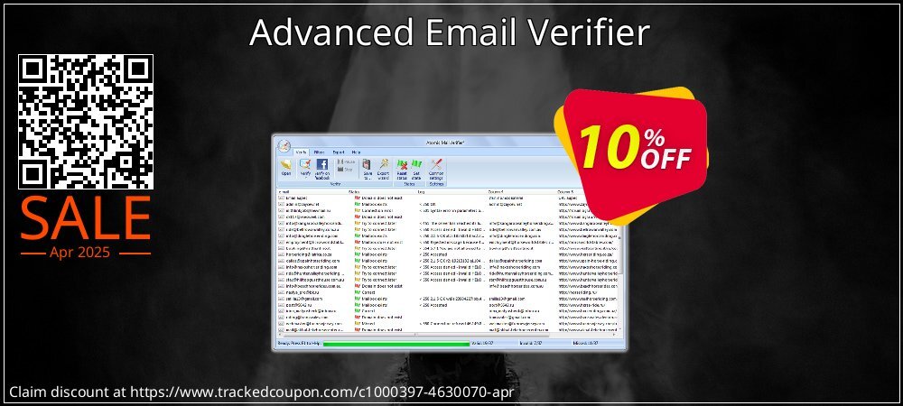 Advanced Email Verifier coupon on National Walking Day super sale