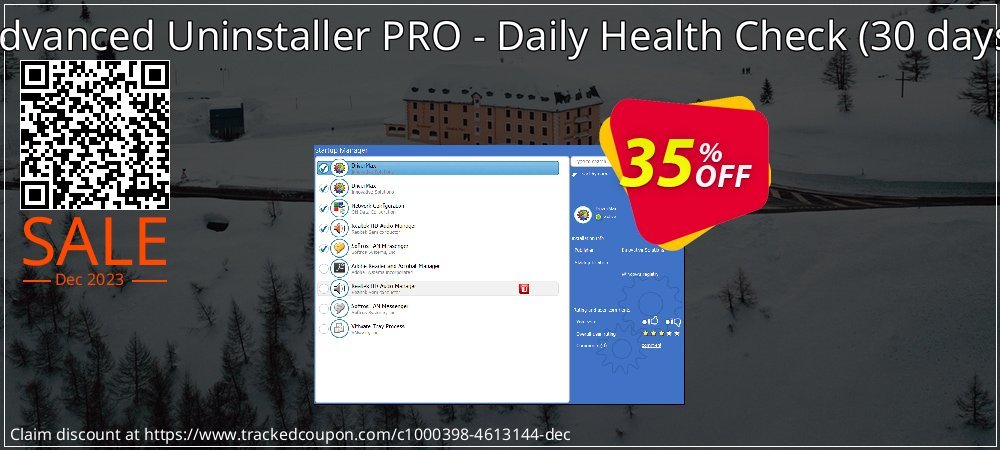 Advanced Uninstaller PRO - Daily Health Check - 30 days  coupon on Tell a Lie Day deals