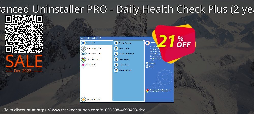 Advanced Uninstaller PRO - Daily Health Check Plus - 2 years  coupon on Mario Day discount