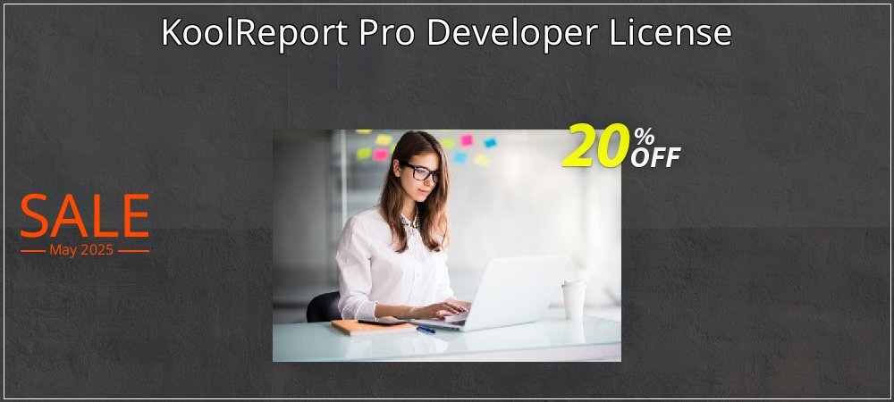 KoolReport Pro Developer License coupon on National Walking Day super sale