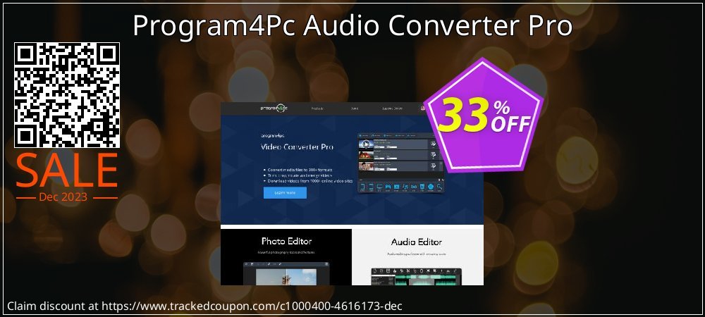 Program4Pc Audio Converter Pro coupon on Virtual Vacation Day discounts