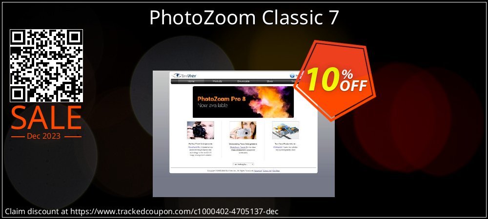 PhotoZoom Classic 7 coupon on Working Day deals