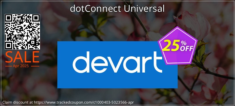 dotConnect Universal coupon on Palm Sunday sales