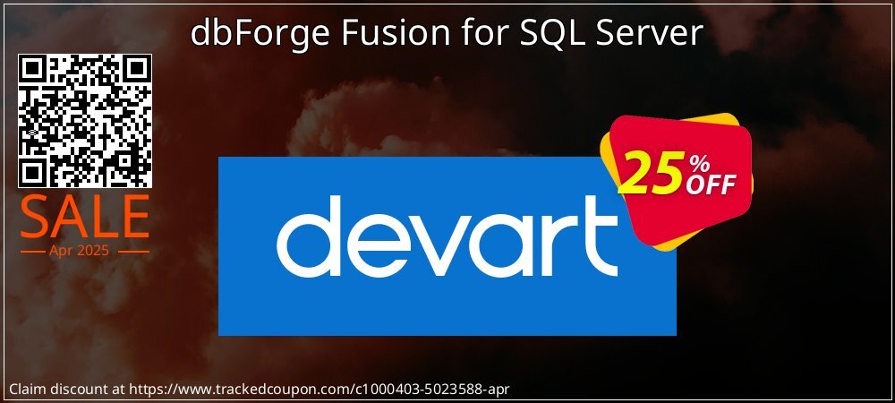 dbForge Fusion for SQL Server coupon on National Pizza Party Day super sale