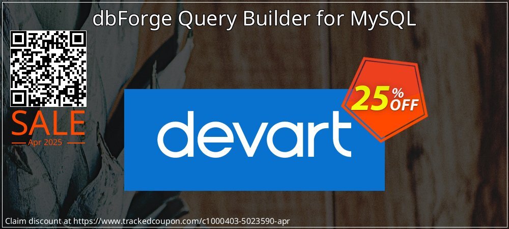 dbForge Query Builder for MySQL coupon on Mother's Day promotions