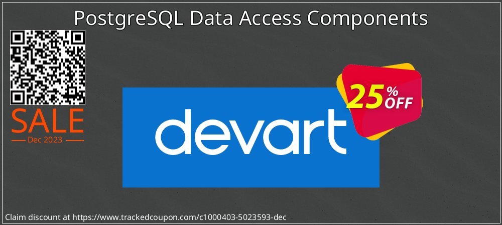 Get 25% OFF PostgreSQL Data Access Components sales