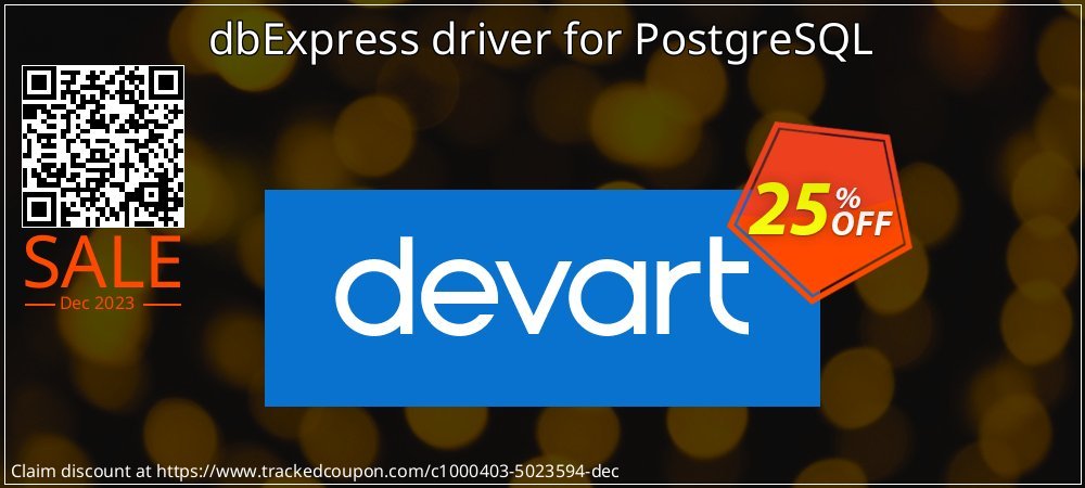 dbExpress driver for PostgreSQL coupon on April Fools' Day deals