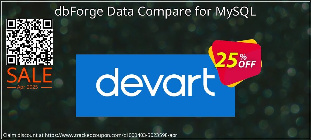 dbForge Data Compare for MySQL coupon on Easter Day super sale