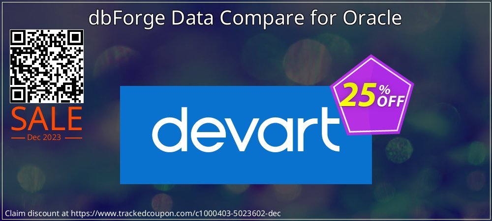 dbForge Data Compare for Oracle coupon on National Memo Day offer