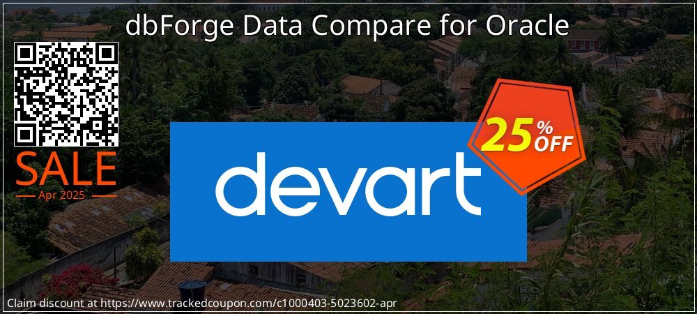 dbForge Data Compare for Oracle coupon on Working Day offer