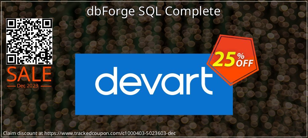 dbForge SQL Complete coupon on Korean New Year sales