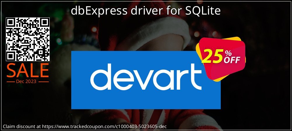 dbExpress driver for SQLite coupon on National Walking Day offering discount