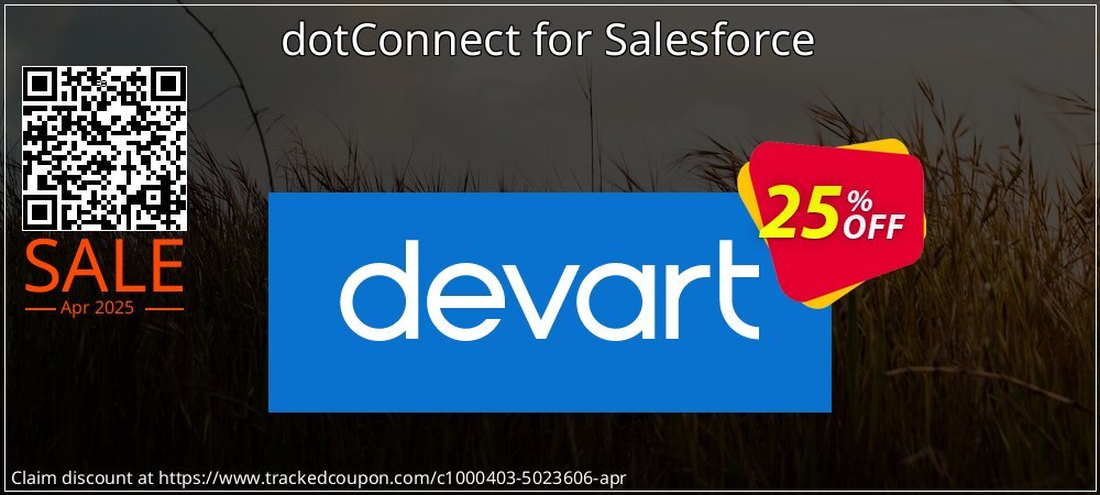 dotConnect for Salesforce coupon on World Party Day offering sales