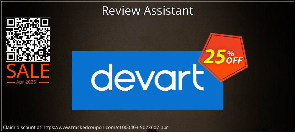 Review Assistant coupon on Working Day discounts