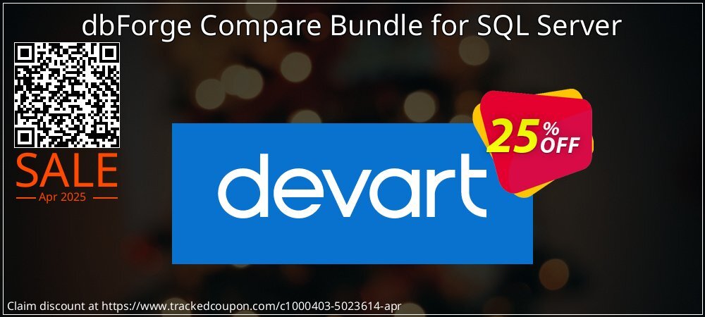 dbForge Compare Bundle for SQL Server coupon on Tell a Lie Day offering discount