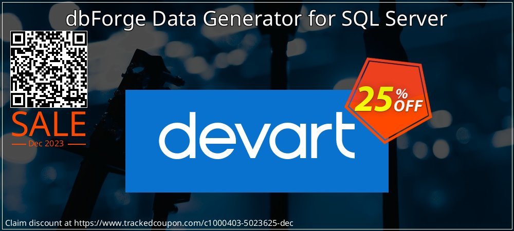 dbForge Data Generator for SQL Server coupon on National No Smoking Day offering sales