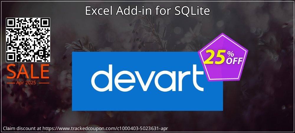 Excel Add-in for SQLite coupon on National Loyalty Day offering discount
