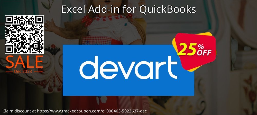 Excel Add-in for QuickBooks coupon on April Fools' Day sales