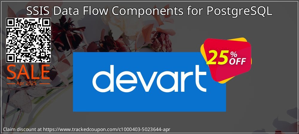 SSIS Data Flow Components for PostgreSQL coupon on National Smile Day promotions