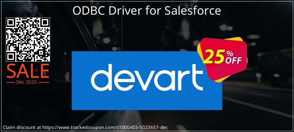 ODBC Driver for Salesforce coupon on April Fools' Day offer