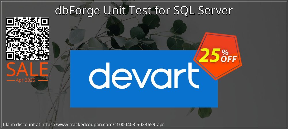 dbForge Unit Test for SQL Server coupon on Tell a Lie Day offering discount