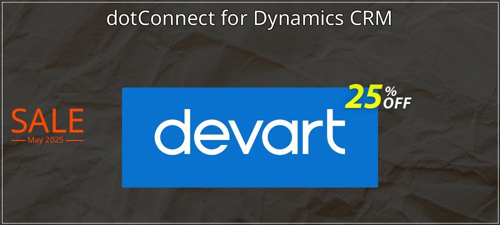 dotConnect for Dynamics CRM coupon on National Pizza Party Day sales