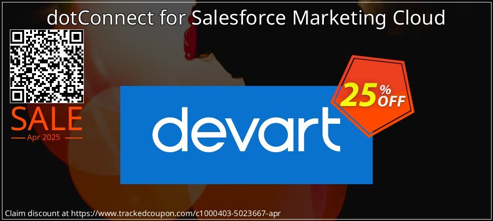 dotConnect for Salesforce Marketing Cloud coupon on Working Day offering discount