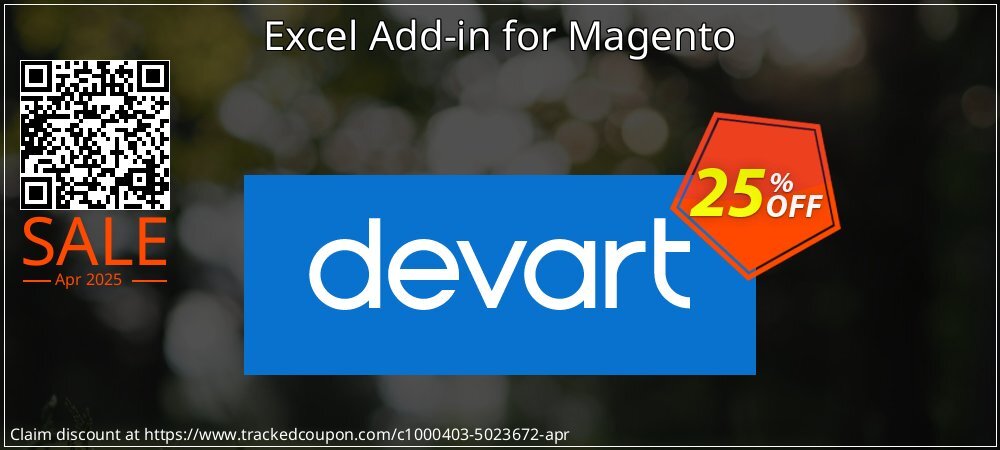 Excel Add-in for Magento coupon on Working Day sales