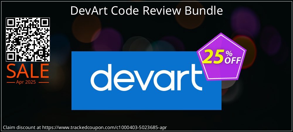 DevArt Code Review Bundle coupon on World Backup Day offer