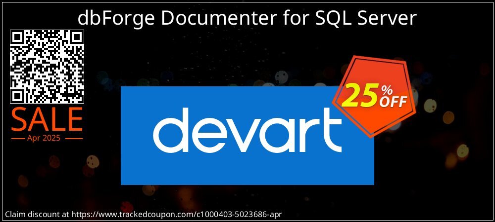 dbForge Documenter for SQL Server coupon on World Party Day offering discount