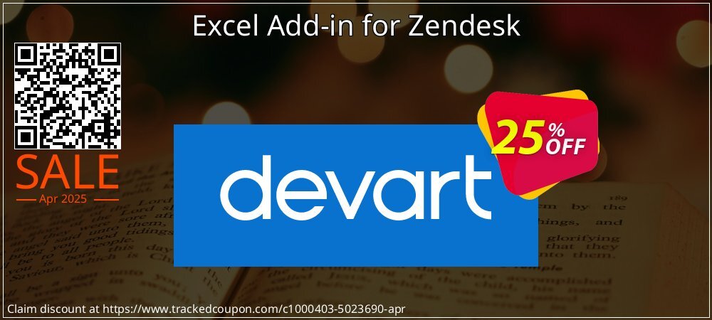 Excel Add-in for Zendesk coupon on Mother Day sales