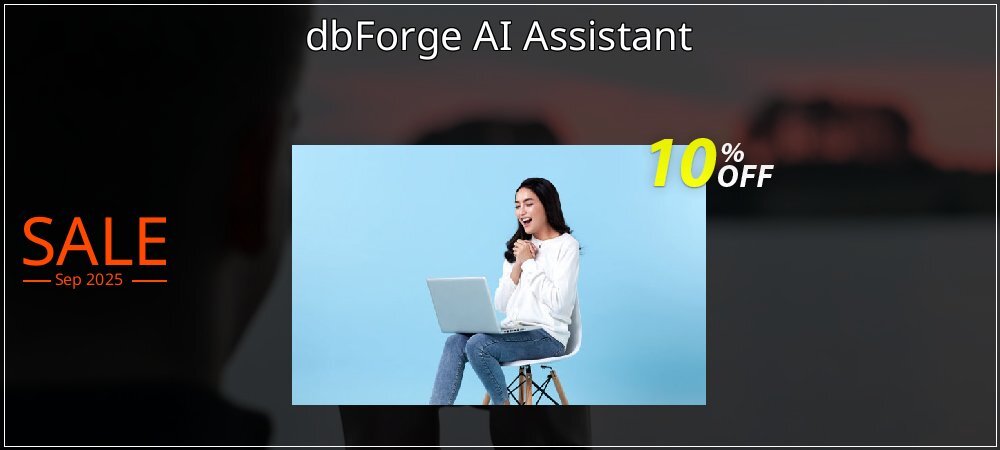 dbForge AI Assistant coupon on National Singles Day offering sales