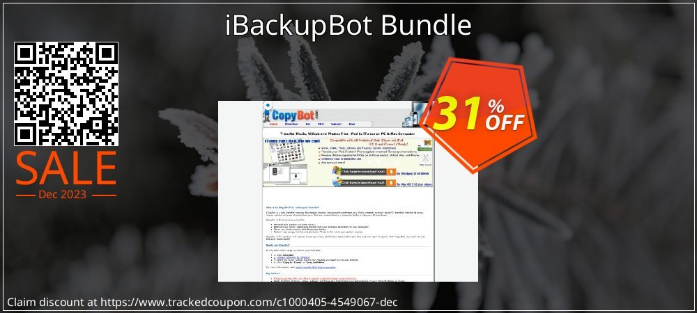 iBackupBot Bundle coupon on April Fools' Day offer