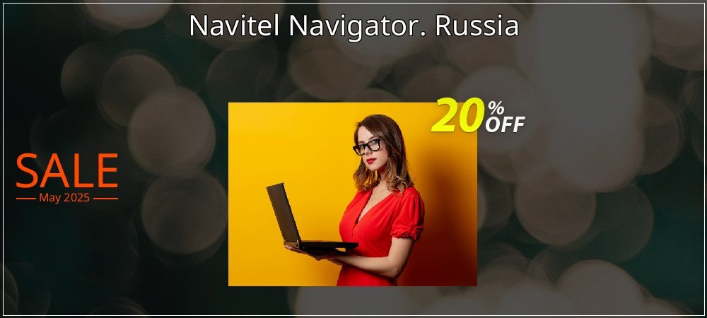 Navitel Navigator. Russia coupon on Easter Day deals